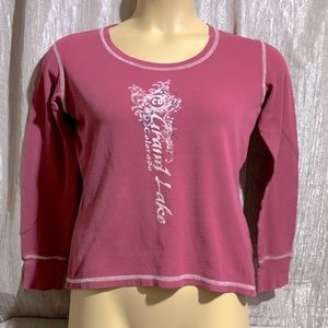Polar Graphics Top Long Sleeve Tee Grand Lakes Colorado M🌀